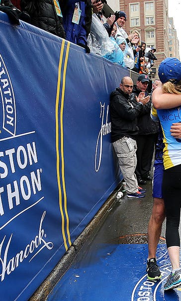 Boston mayor's chief of staff stages creative marriage proposal at marathon finish line